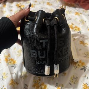 Marc Jacobs Black Bucket Bag